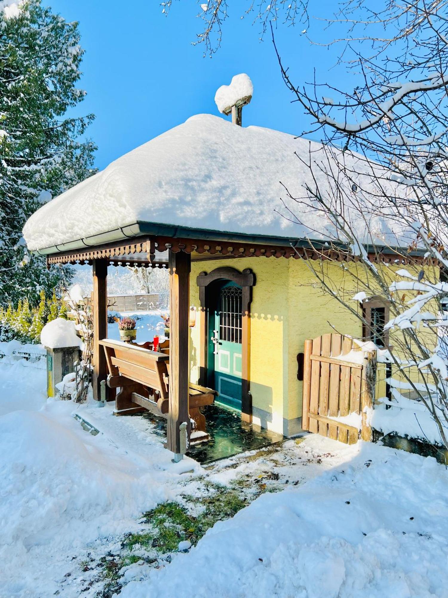 Ferienwohnung Wallmerhof Am Laendlichen Wimberg Adnet Exterior foto